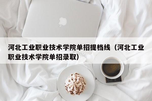 河北工业职业技术学院单招提档线（河北工业职业技术学院单招录取）